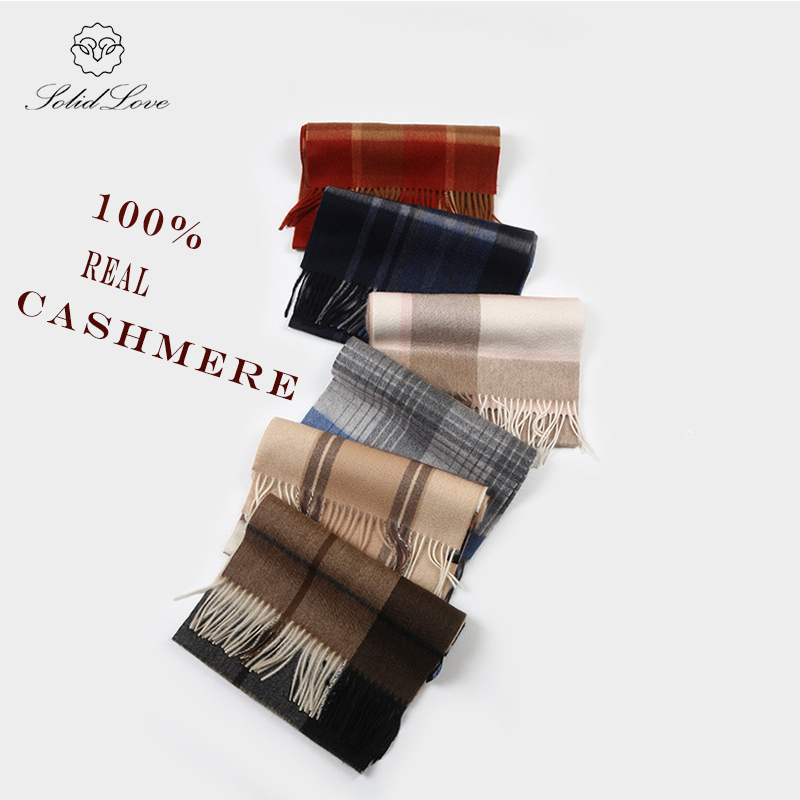 100% Cashmere Scarf   Plaid  W - đánh giá và giá Muffler Men Wool
