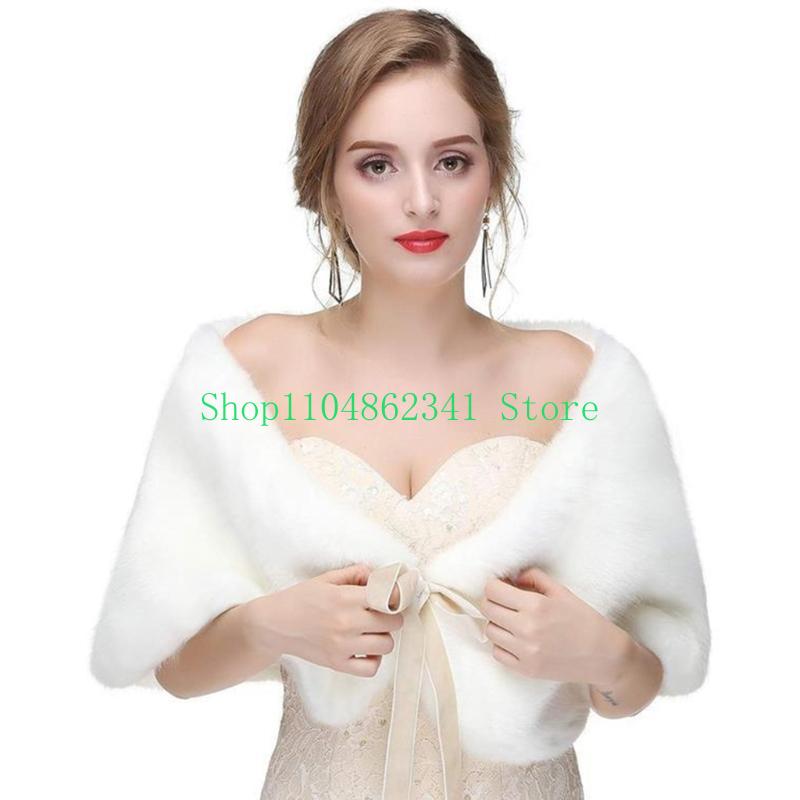 652F Sophisticated Faux Furs S - đánh giá và giá Stole Wedding Shawl