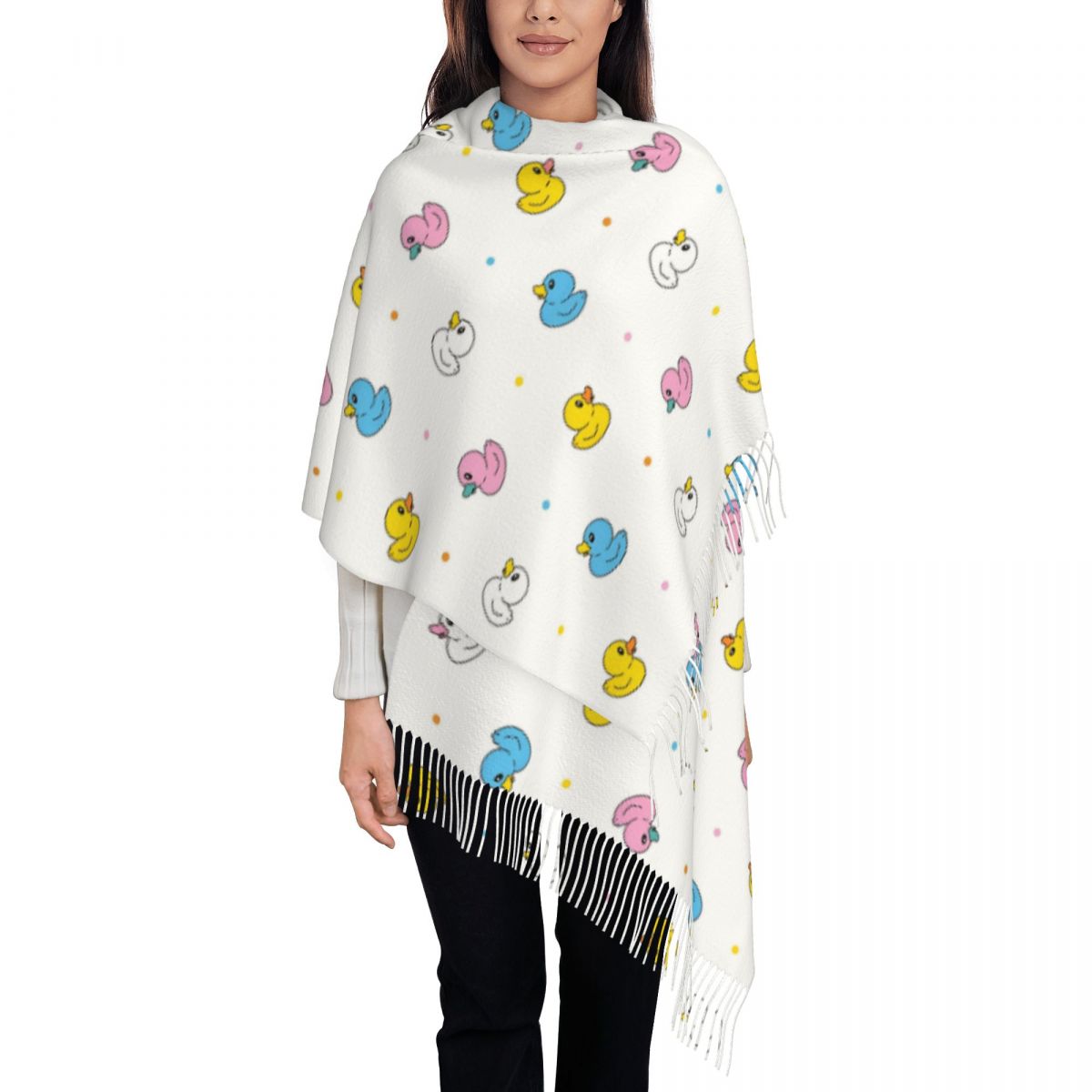 Women's Scarf with Tassel Cute - đánh giá và giá Pashmina Wrap Large