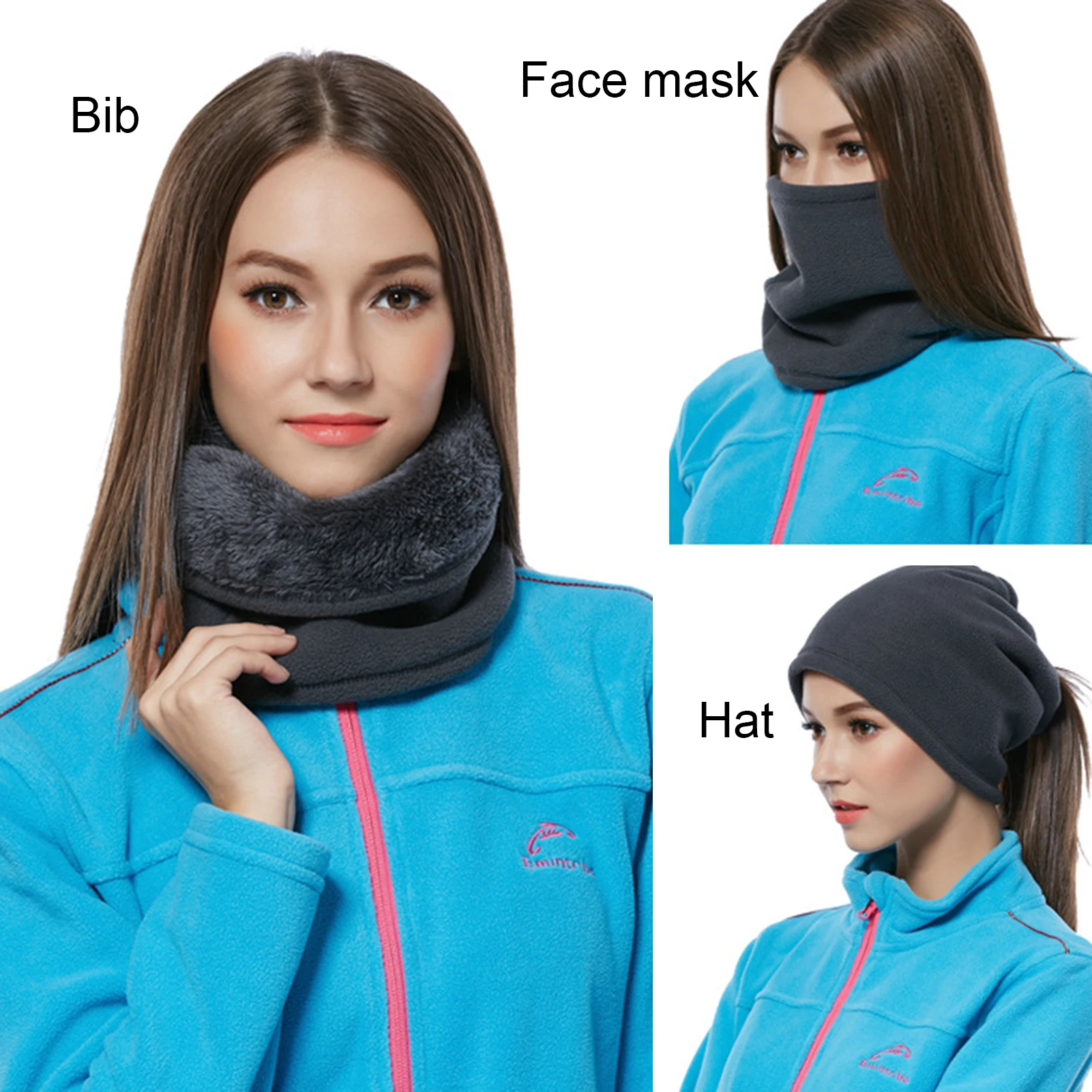 Outdoor Women Men Winter Warm  - đánh giá và giá Infinity Scarf Knit
