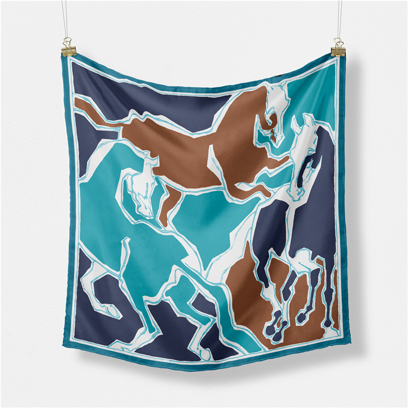 Twill Silk Scarf Woman Three H - đánh giá và giá Scarf Silk Square