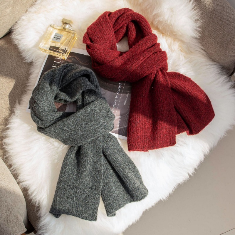 Korean Style Classic Woolen Sc - đánh giá và giá Muffler Men Wool