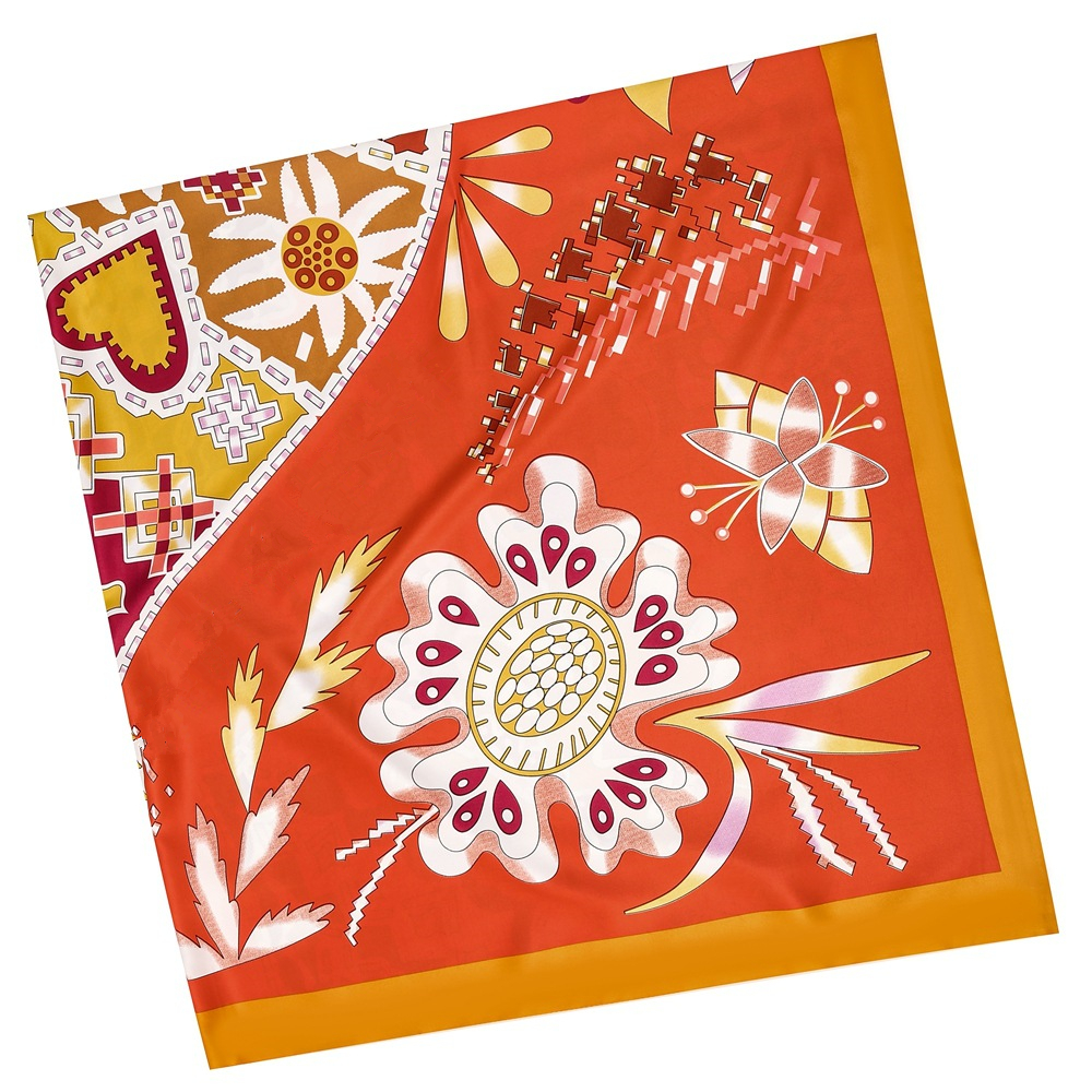 130cm Brand Women Scarves Desi - đánh giá và giá Scarf Silk Square