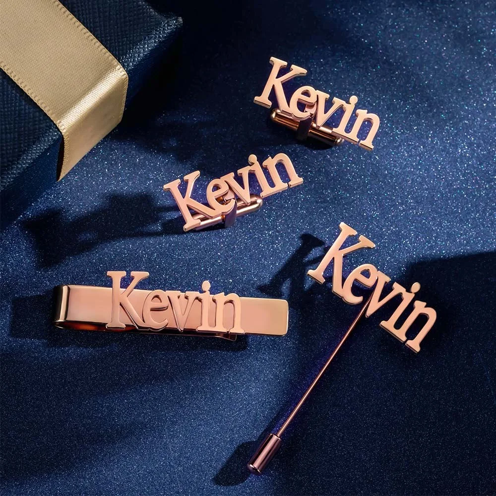 Personalized Cufflinks/Lapel P - đánh giá và giá Tie Bar Set Gift