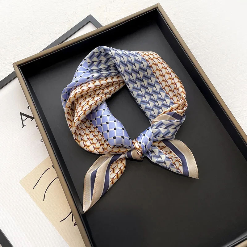 New scarf women spring printed - đánh giá và giá Scarf Silk Square