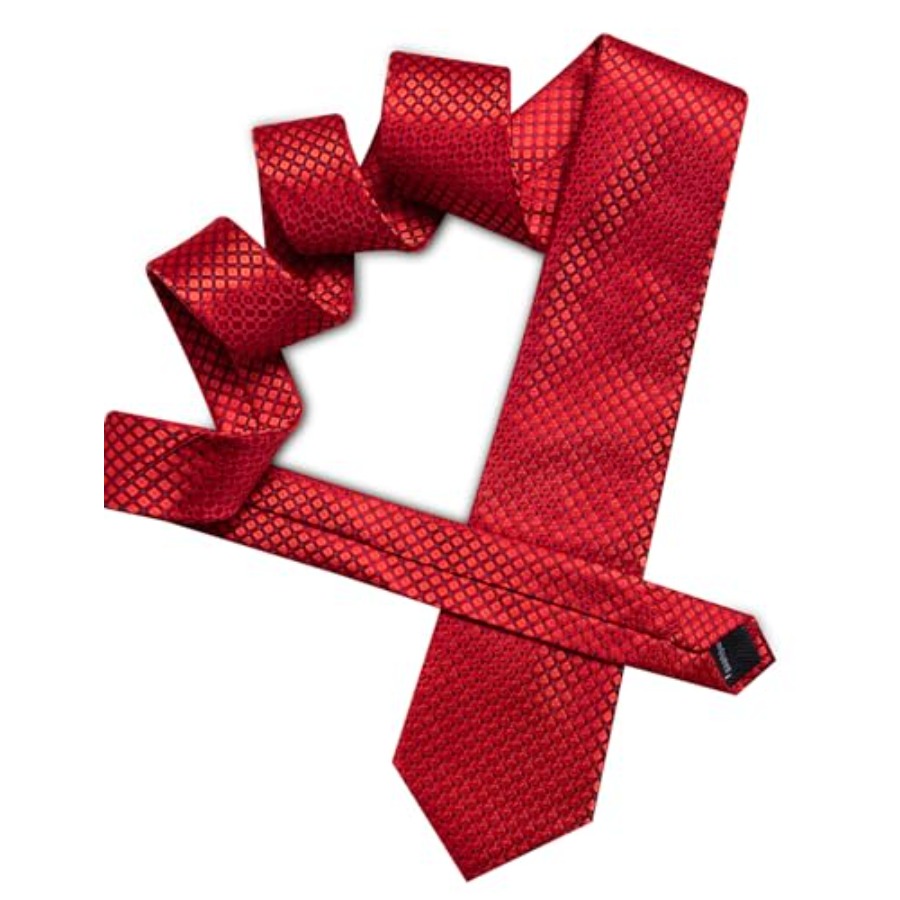 Men Plaid/Striped Ties Set Sil - đánh giá và giá Pocket Square Set