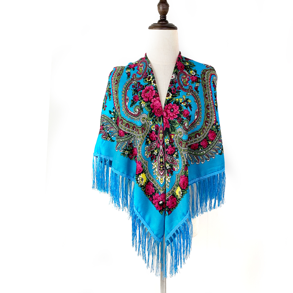 135*135cm Russian National Squ - đánh giá và giá Bandana Cotton