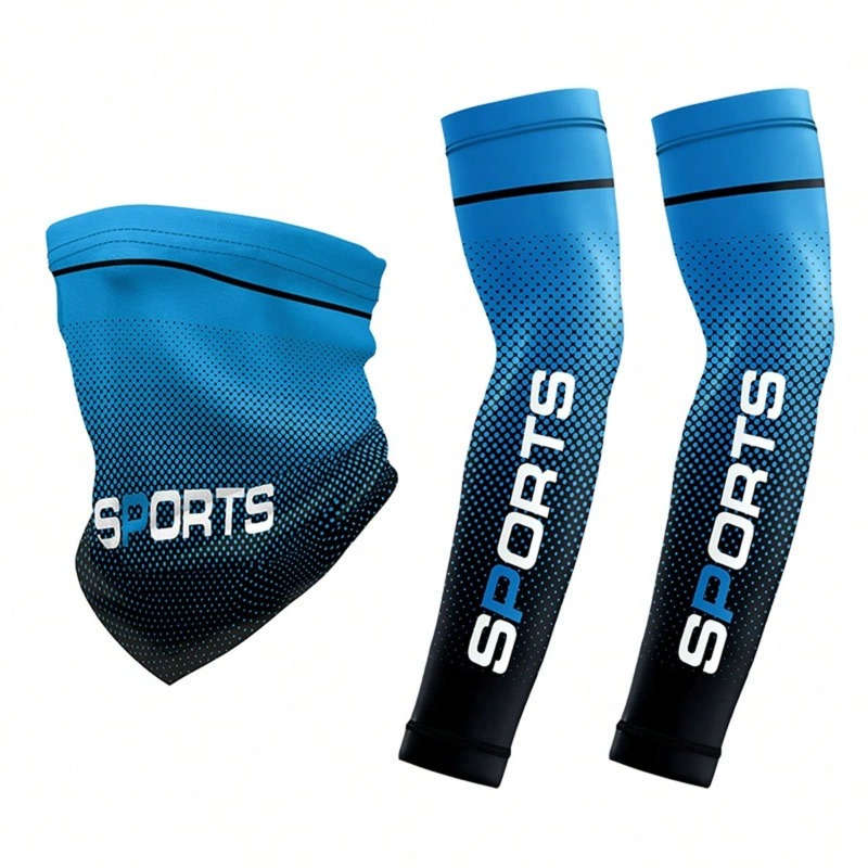 One set of UV resistant ice si - đánh giá và giá Face Scarf Mask