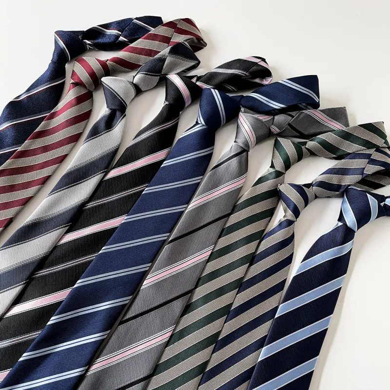 2026 South Korea Dongdaemun St - đánh giá và giá Silk Tie Striped
