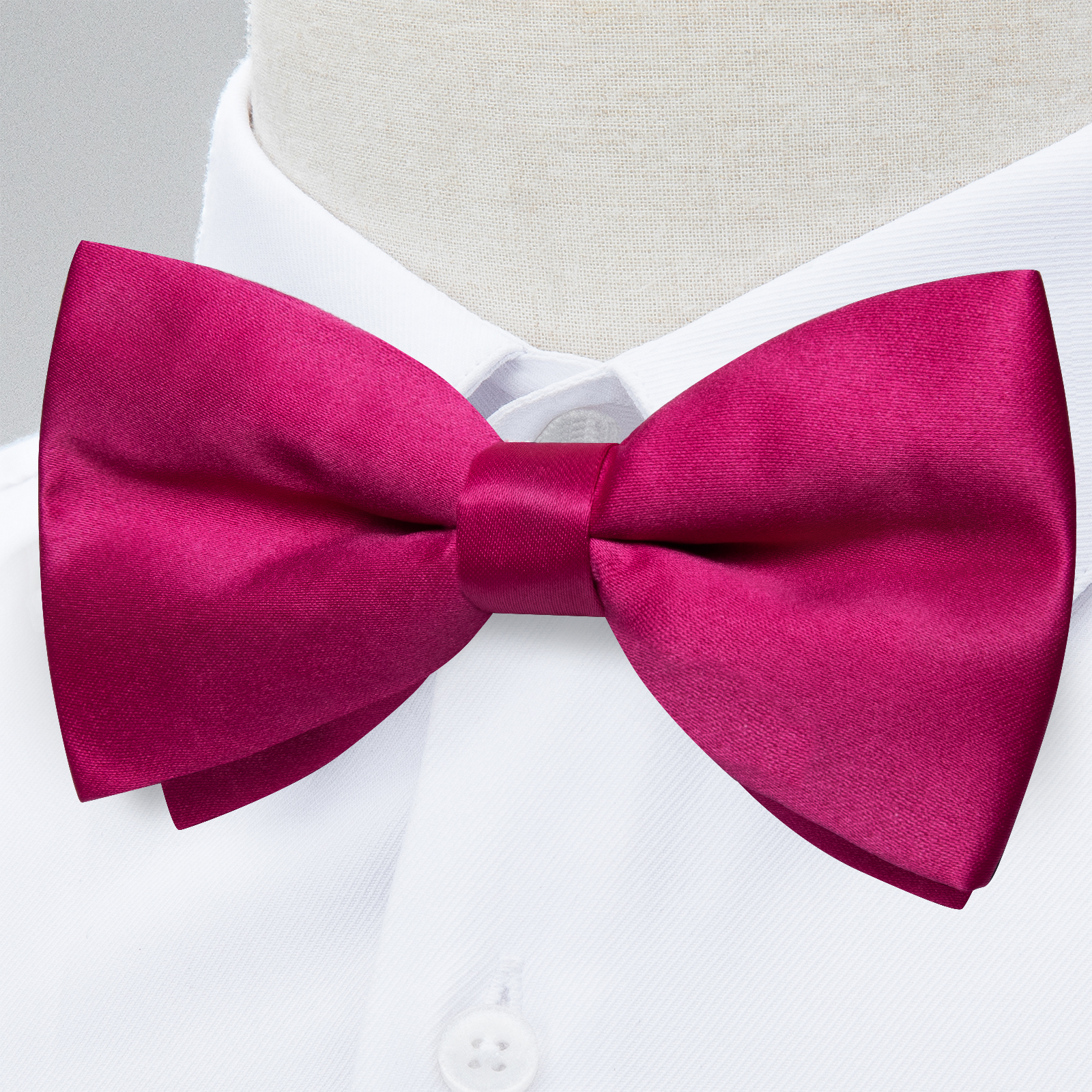 Men's Solid Pre-tied Bowtie Ro - đánh giá và giá Bow Tie Pre Tied