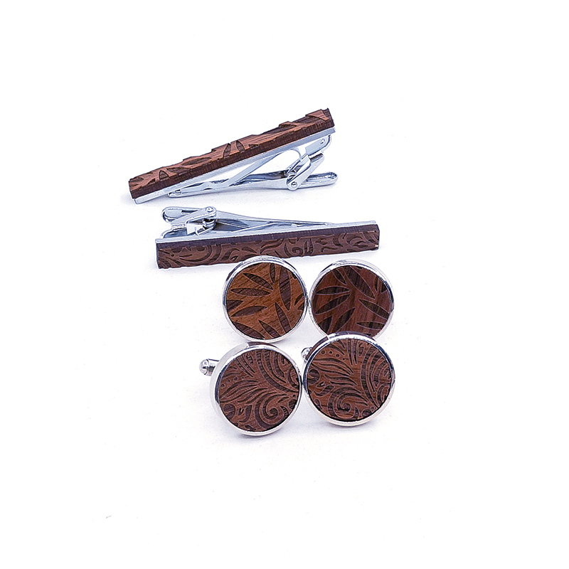 2019 CUFFLINKS TIE CLIPS SET M - đánh giá và giá Tie Bar Set Gift