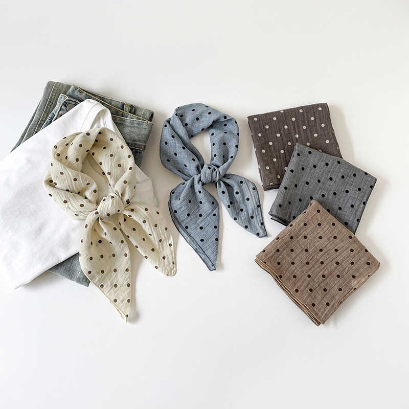 New Solid Color Cotton Linen F - đánh giá và giá Ascot Neck Scarf