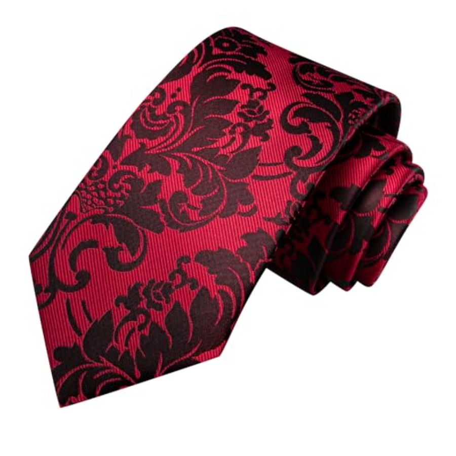 Silk Ties for Men Plaid Paisle - đánh giá và giá Pocket Square Set