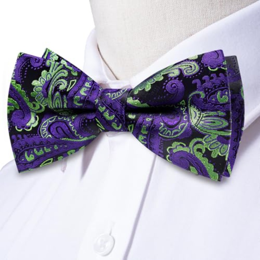 Mens Paisley Striped Bowtie Se - đánh giá và giá Bow Tie Pre Tied