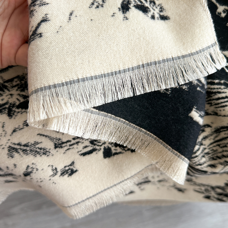 Women Winter Cashmere Scarf Wh - đánh giá và giá Woven Scarf Blanket