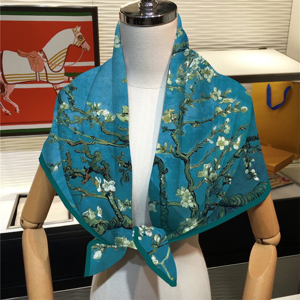 90CM Hot Sell Twill Silk Scarf - đánh giá và giá Scarf Silk Square