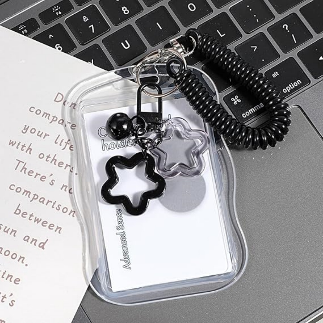Photocard Holder Keychain 8.5c - đánh giá và giá Lanyard Badge Holder