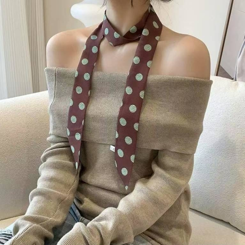 Polka Dot and Striped Print Sc - đánh giá và giá Silk Tie Striped