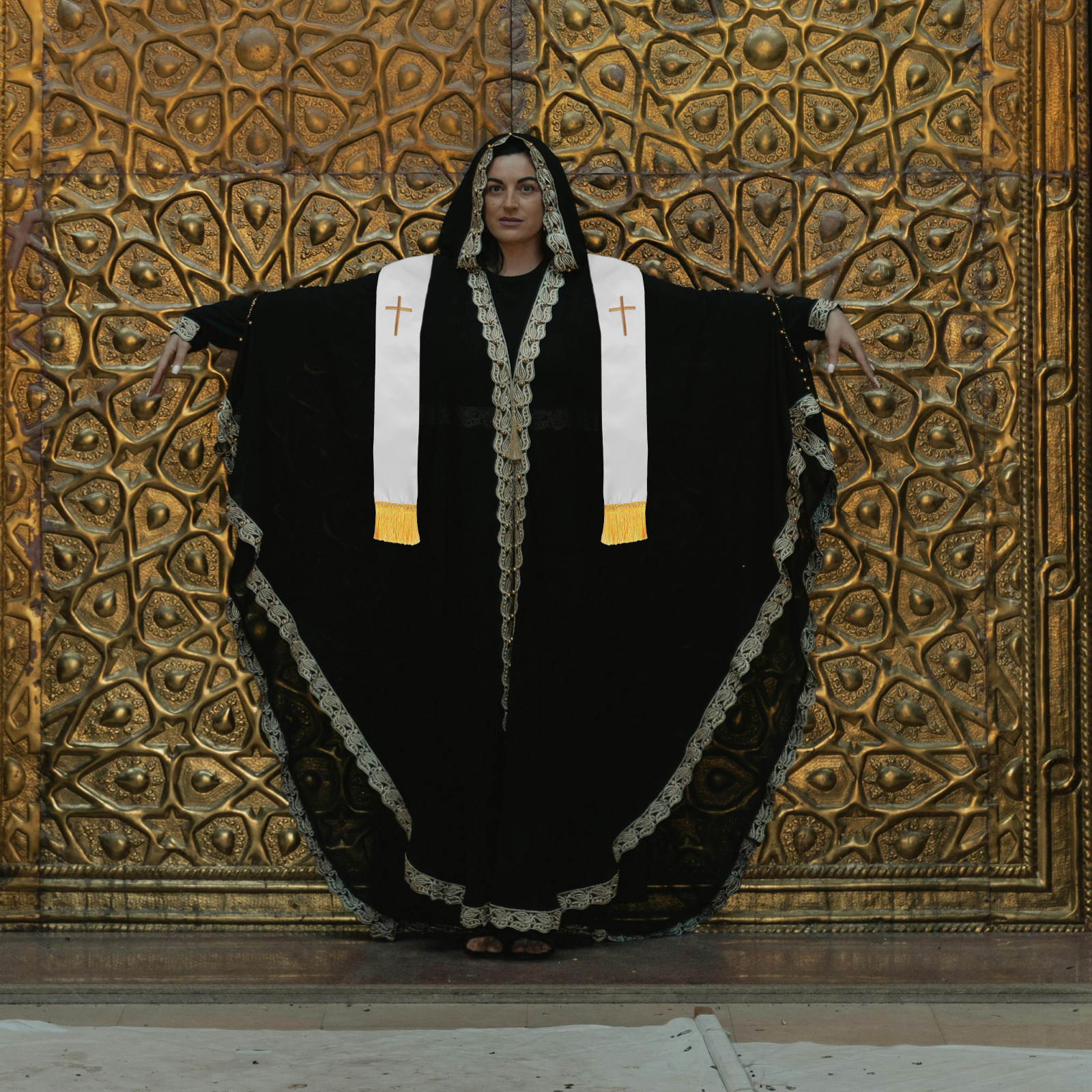 Clergy Stole Embroidered Cross - đánh giá và giá Stole Wedding Shawl