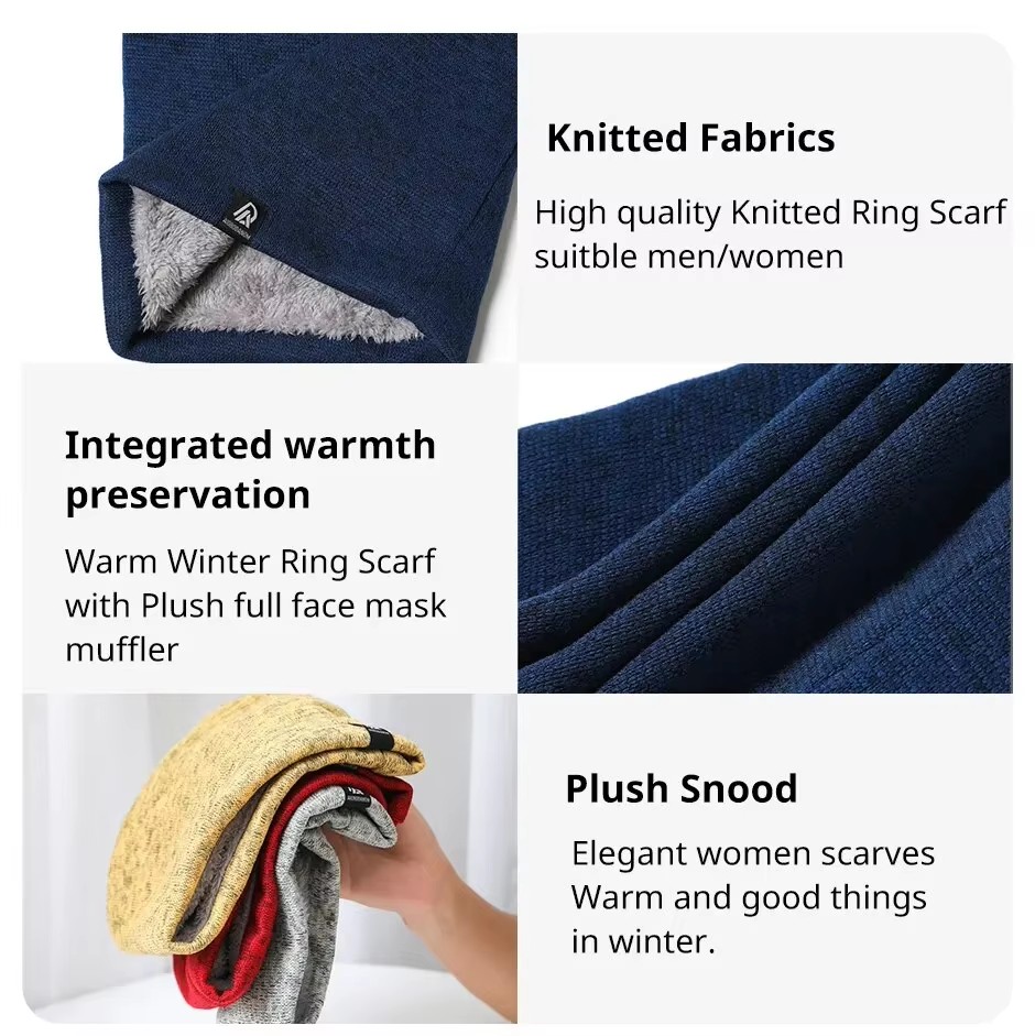 Unisex Solid Cashmere Like Plu - đánh giá và giá Muffler Men Wool