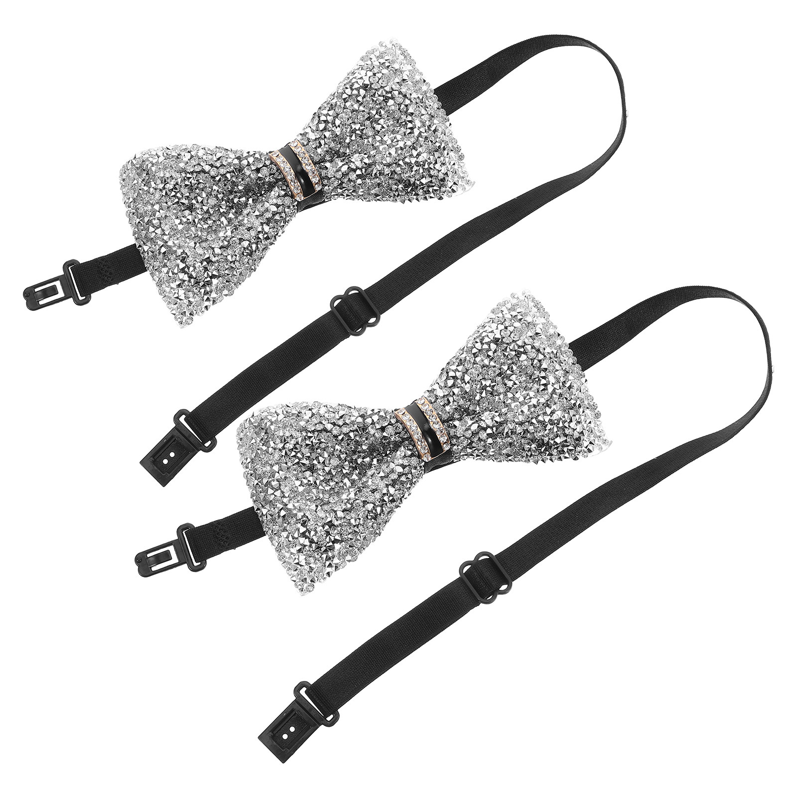 2Pcs Children Bow Tie Sparklin - đánh giá và giá Bow Tie Pre Tied