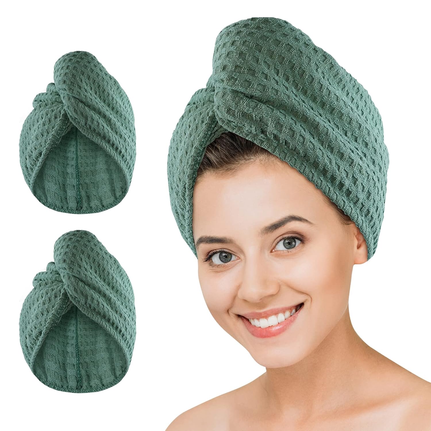 Microfiber Hair Drying Towel - - đánh giá và giá Head Wrap Turban