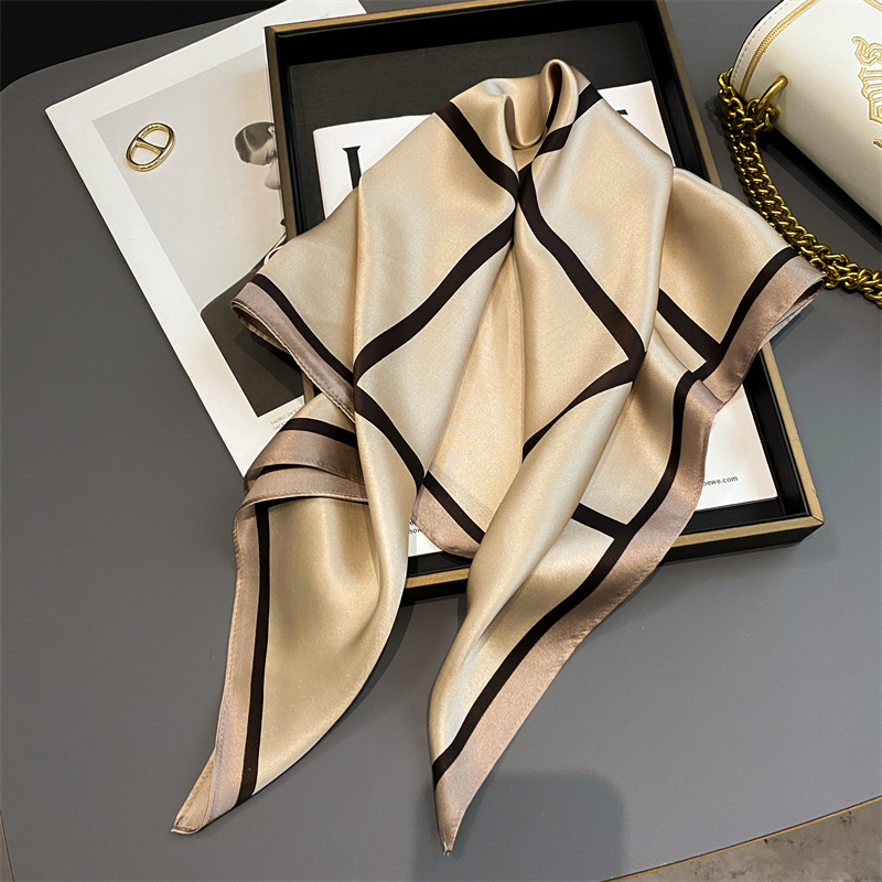 100% Real Silk Scarf New 70CM  - đánh giá và giá Scarf Silk Square